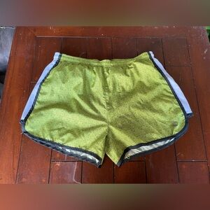 Colosseum Lime Green Shorts with Black Accents